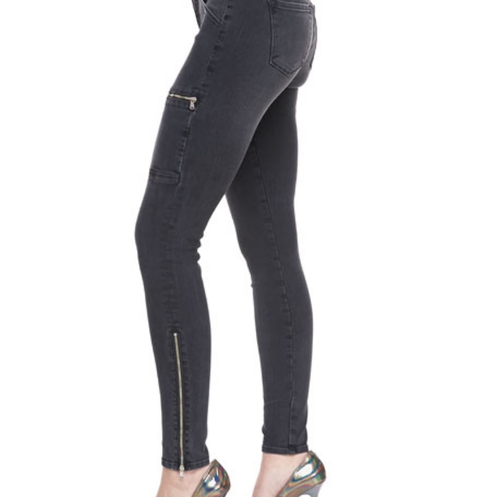 J Brand Kassidy Grey Cascade Jegging Size 26